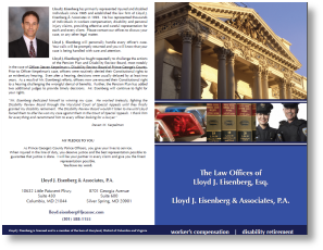 Law Office Brochure Design