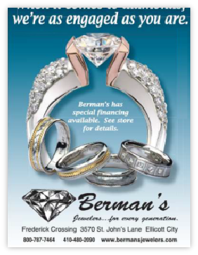 Berman's Jewelers print advertisments